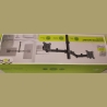 Goobay Dual Monitor Mount Flex, Black | Goobay Dual Monitor Mount Flex | Swivel, Tilt, Rotation | 17-32 " | Maximum weight (capa