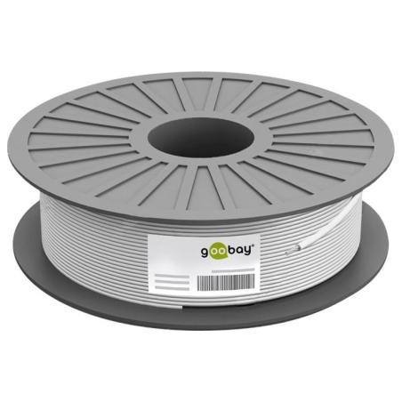 Goobay Network cable | CAT 6 U/UTP | AWG 23/1 | Cable length: 100 m | Black