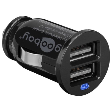Goobay | Goodbay Dual USB car charger 2,1A | 5 V