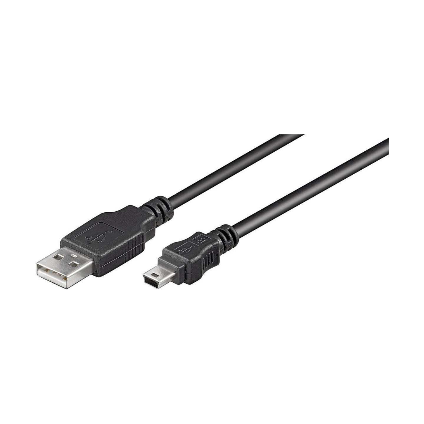 Goobay 50767 USB 2.0 Hi-Speed cable, black, 1.8 m | Goobay | USB-A to mini-USB