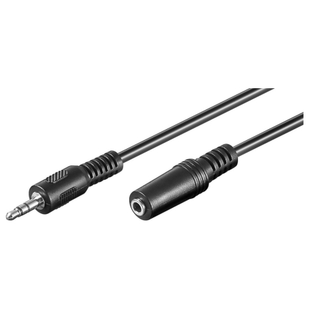 Goobay | Headphone and audio AUX extension cable; 3-pin 3.5 mm | 50090 | 5 m