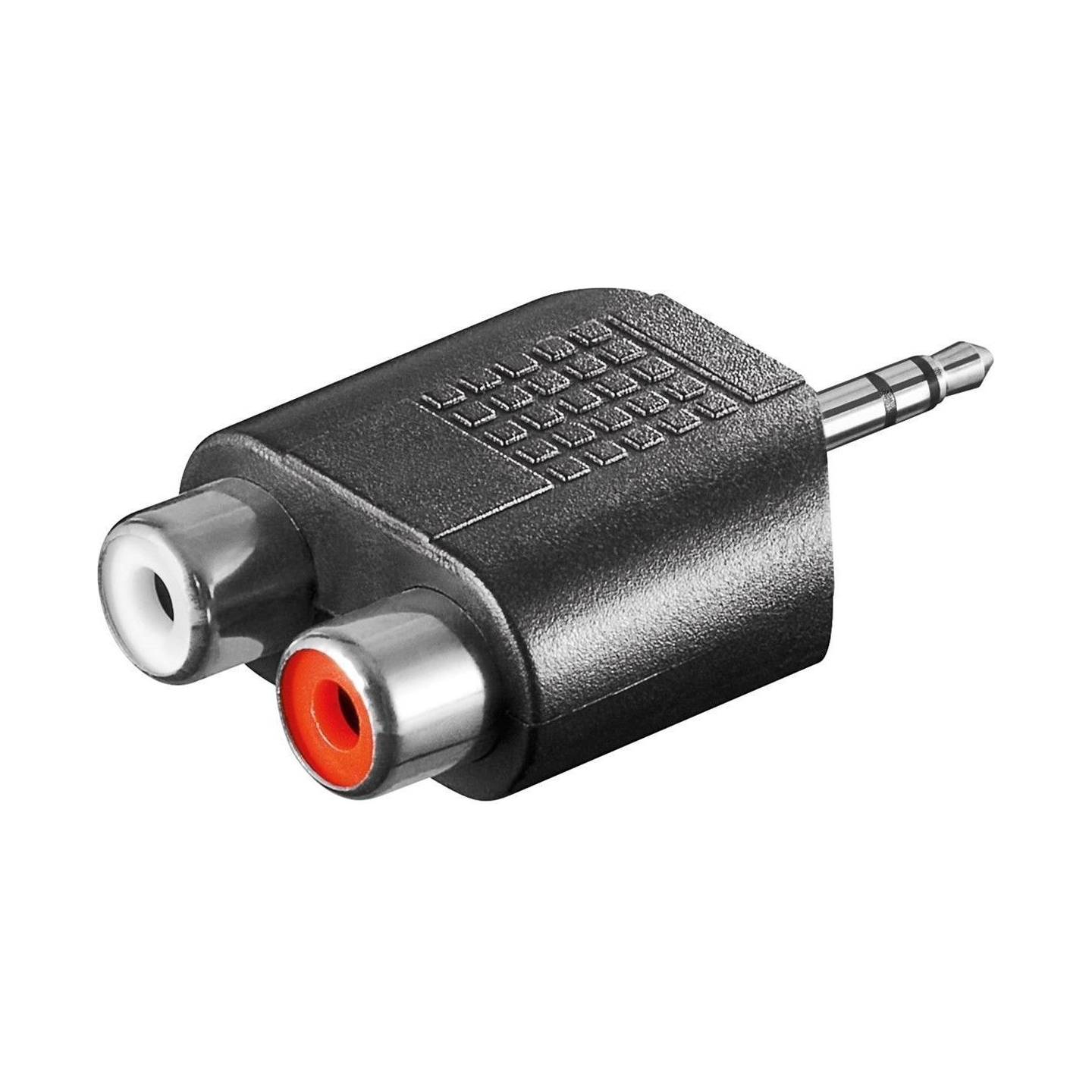 Goobay | RCA adapter. AUX jack 3.5 mm male to 2 stereo female | 11604