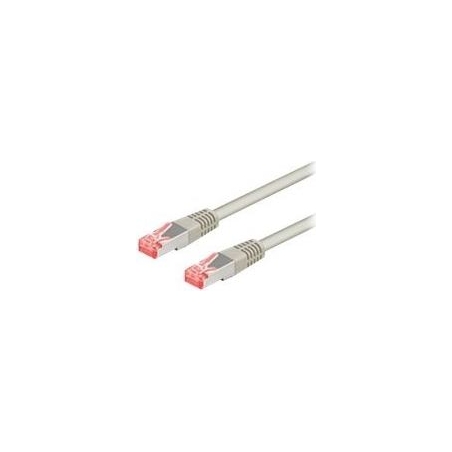 Goobay Patch Cable | 50889 CAT 6 S/FTP | PVC AWG 28/7 | Cable length: 5 m | Grey