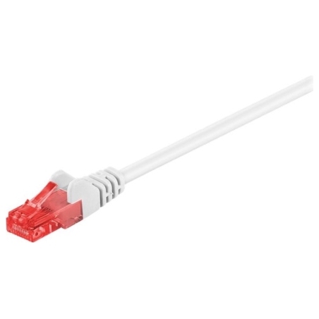 Goobay Patch Cable | 68639 CAT 6 U/UTP | PVC AWG 24/7 | Cable length: 15 m | White