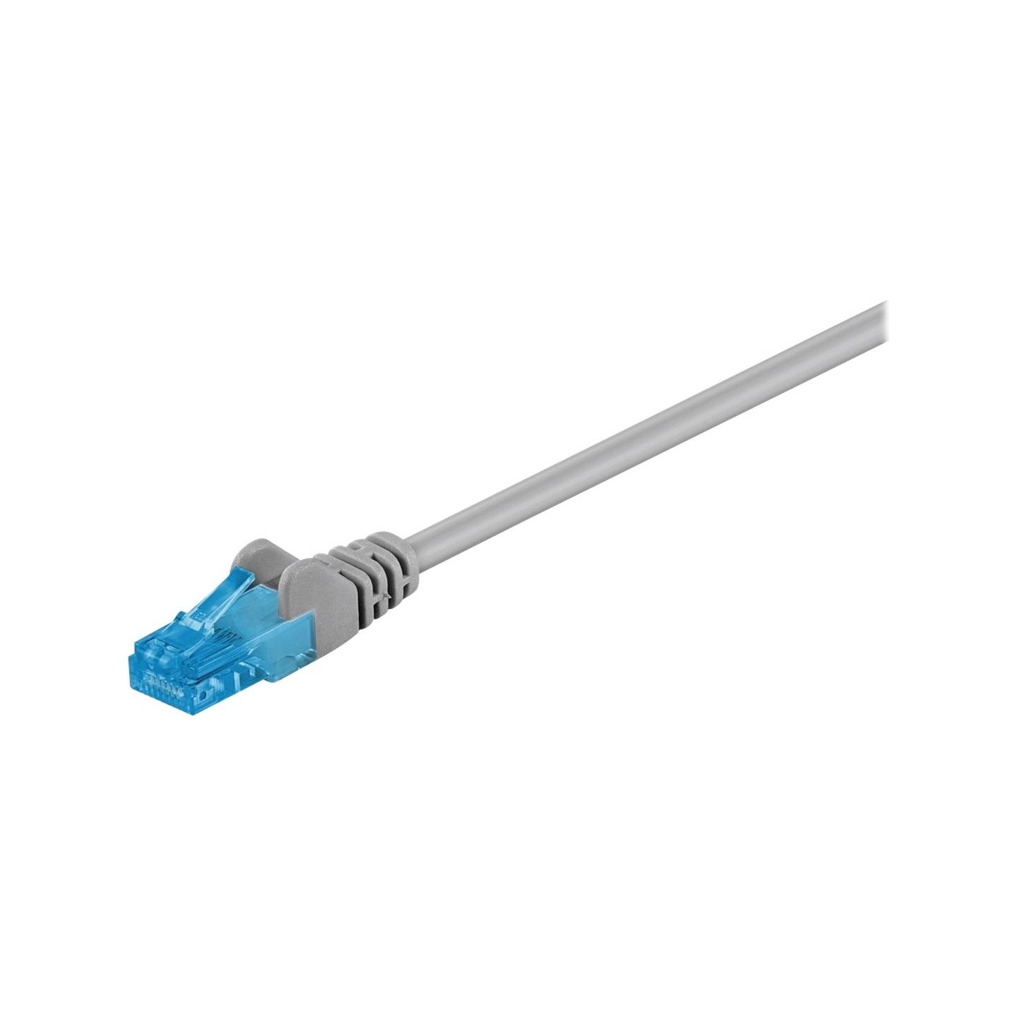 Goobay Patch cable | CAT 6A U/UTP | AWG 26/7 | Cable length: 1 m | Grey