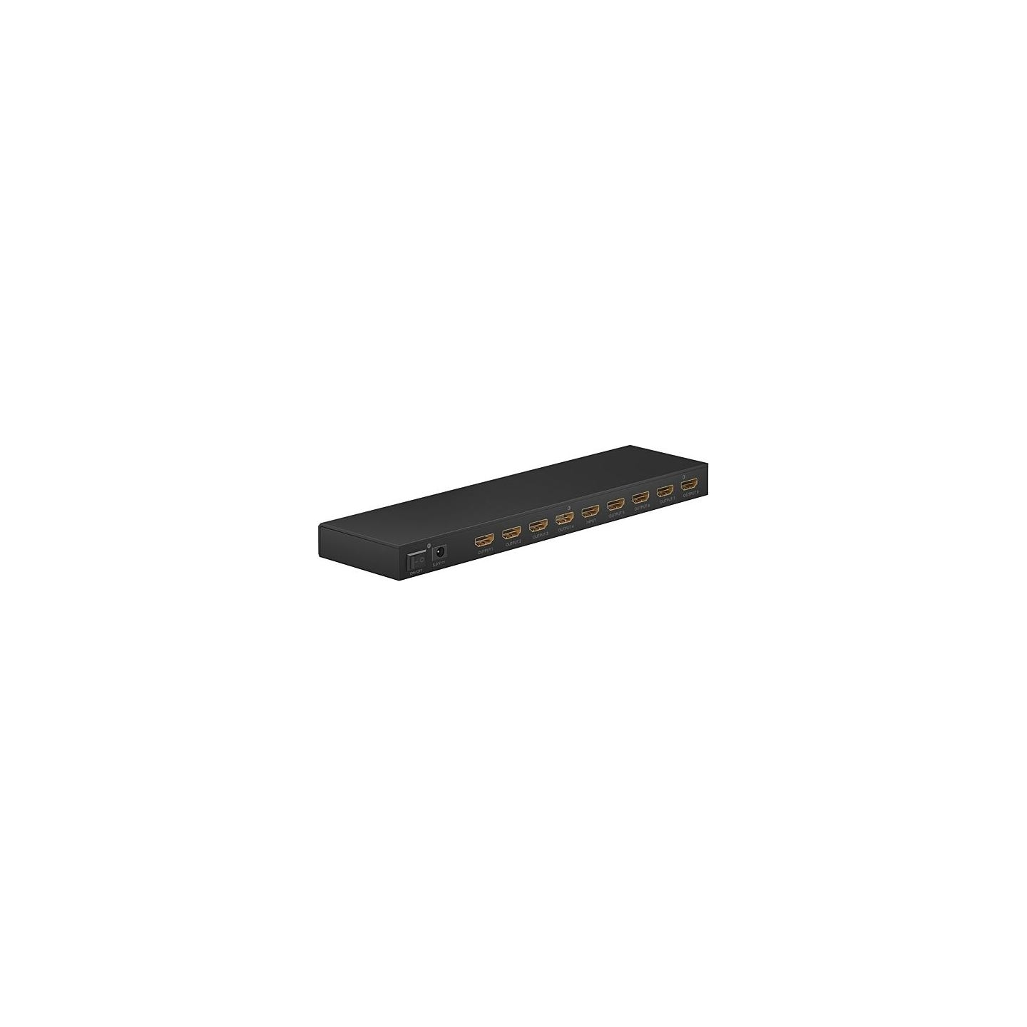 Goobay | HDMI Splitter 1 to 8 (4K at 60 Hz) | 58484