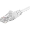 Goobay Patch Cable | 68633 CAT 6 U/UTP | PVC | Cable length: 1 m | White