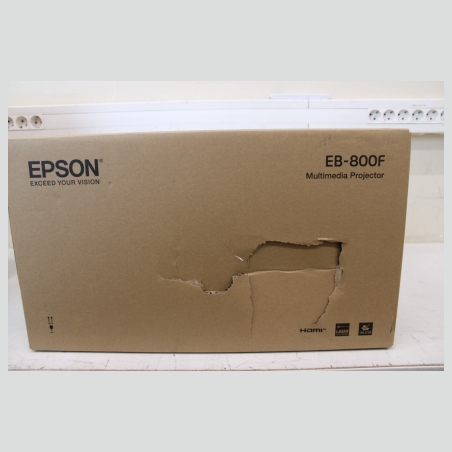 Epson EB-800F 3LCD Projector /16:9/5000Lm/2500000:1, White  |  Epson | EB-800F | Full HD (1920x1080) | 5000 ANSI lumens | White 