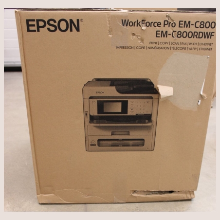Epson WorkForce Pro EM-C800RDWF |  Epson | WorkForce Pro EM-C800RDWF | Inkjet | Colour | 4-in-1 | A4 | Wi-Fi | DAMAGED PACKAGING