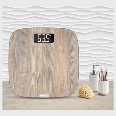 Tefal | PP1600 Origin | Bathroom Scale | Maximum weight (capacity) 160 | Accuracy 100 | Wood design