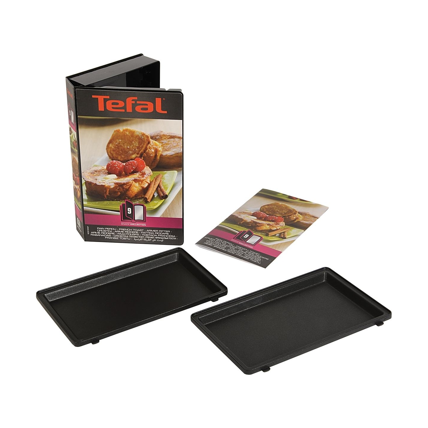 Tefal XA800912 French toast plates | TEFAL | XA800912 | Black