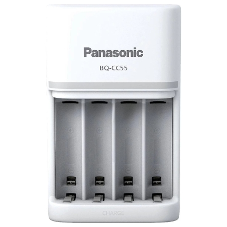 Panasonic | Battery Charger | ENELOOP BQ-CC55E | AA/AAA
