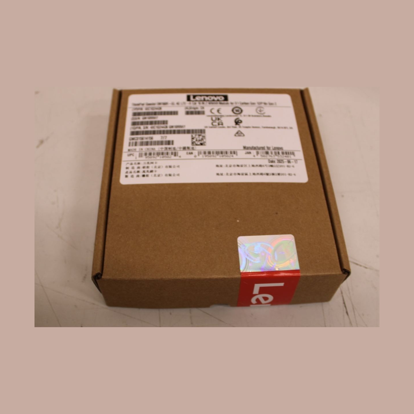 Lenovo ThinkPad Quectel EM160R-GL 4G LTE-A Cat 16 M.2 WWAN Module for X1 Carbon Gen 12/P16v Gen 2 UNPACKED  |  Lenovo WWAN Modul