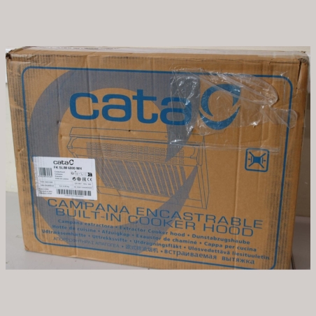 Cata CAMPANA Hood FK SLIM 6000 WH, B, Width 60 cm, Max 162 m³/h, LED, White |  |  CATA Hood | FK SLIM 6000 WH | Conventional | E