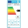 Cata GC DUAL 75 GBK/A | Hood | Canopy | Energy efficiency class A | Width 75 cm | Touch sensitive | 820 m³/h | LED | Black