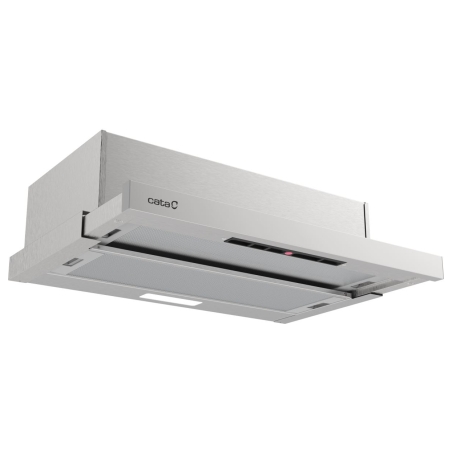 Cata Hood | TFK 6005 X | Telescopic | Energy efficiency class B | Width 60 cm | 360 m³/h | Mechanical | CSLED | Stainless steel