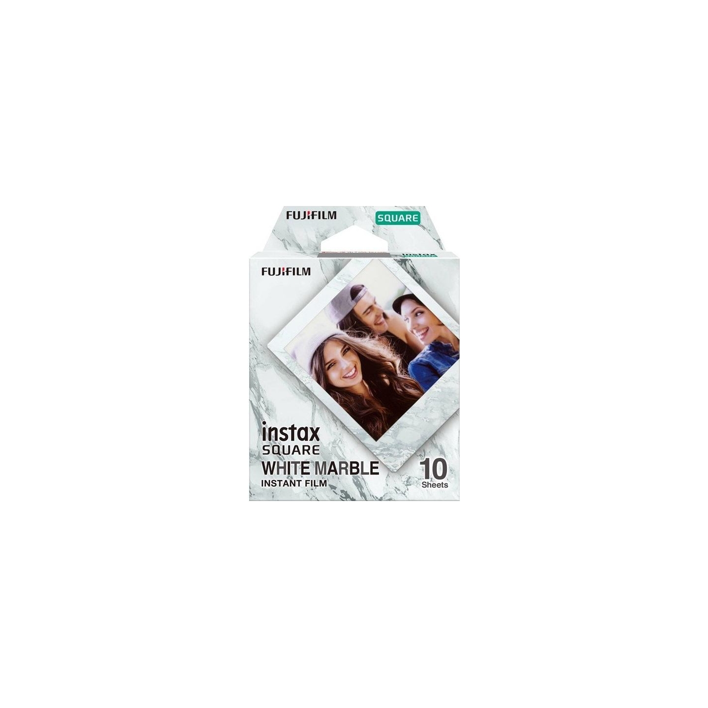 Fujifilm Instax Square Whitemarble (10pl) Instant Film