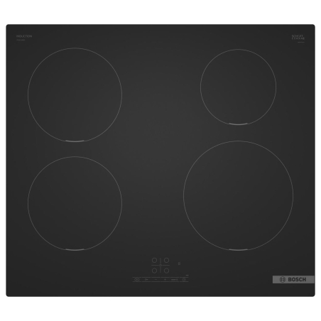 Bosch Induction Hob PIE61ABB5E, Width 59.2 cm, Black / PIE61ABB5E