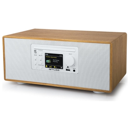 Muse | CD Micro System With Bluetooth, FM/DAB+ Radio and USB port | M-695DBTW | USB port | AUX in | Bluetooth | CD player | FM r