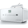 Muse | M-28RDW | Portable radio CD/MP3 Player with USB | White