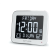 Muse | Wall Clock with Alarm Function | M-090 WMC | White