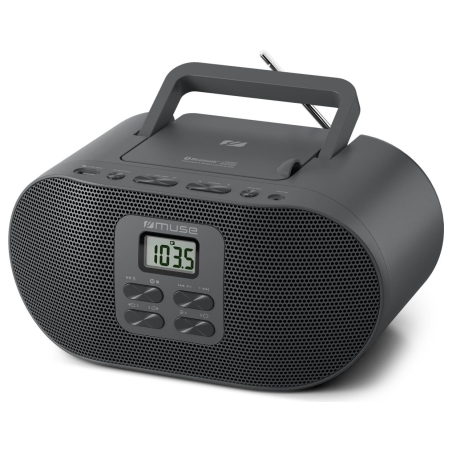 Muse M-33 BT | Portable Radio CD/MP3 Player with Bluetooth and USB Port | AUX in