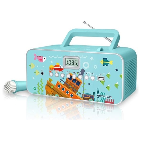 Muse | M-29KB | Portable radio CD/MP3 player with USB | 30 W | Image