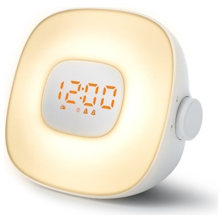 Muse | Light Clock Radio | ML-198CR | Alarm function | AUX in | White