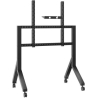 Onkron Mobile TV stand for 70"-110" Screens up to 125 kg, Black
