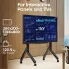 Onkron TV SET ACC MOBILE STAND/70-110" BLACK TS2081-B ONKRON