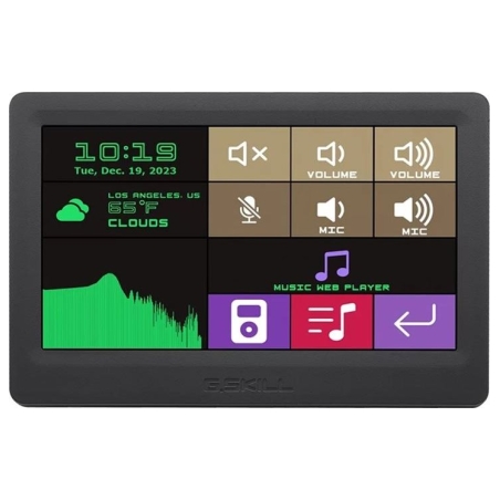 G.skill Widget Dashboard 7'' Touch Panel | GD-A7PCCSK-WGD