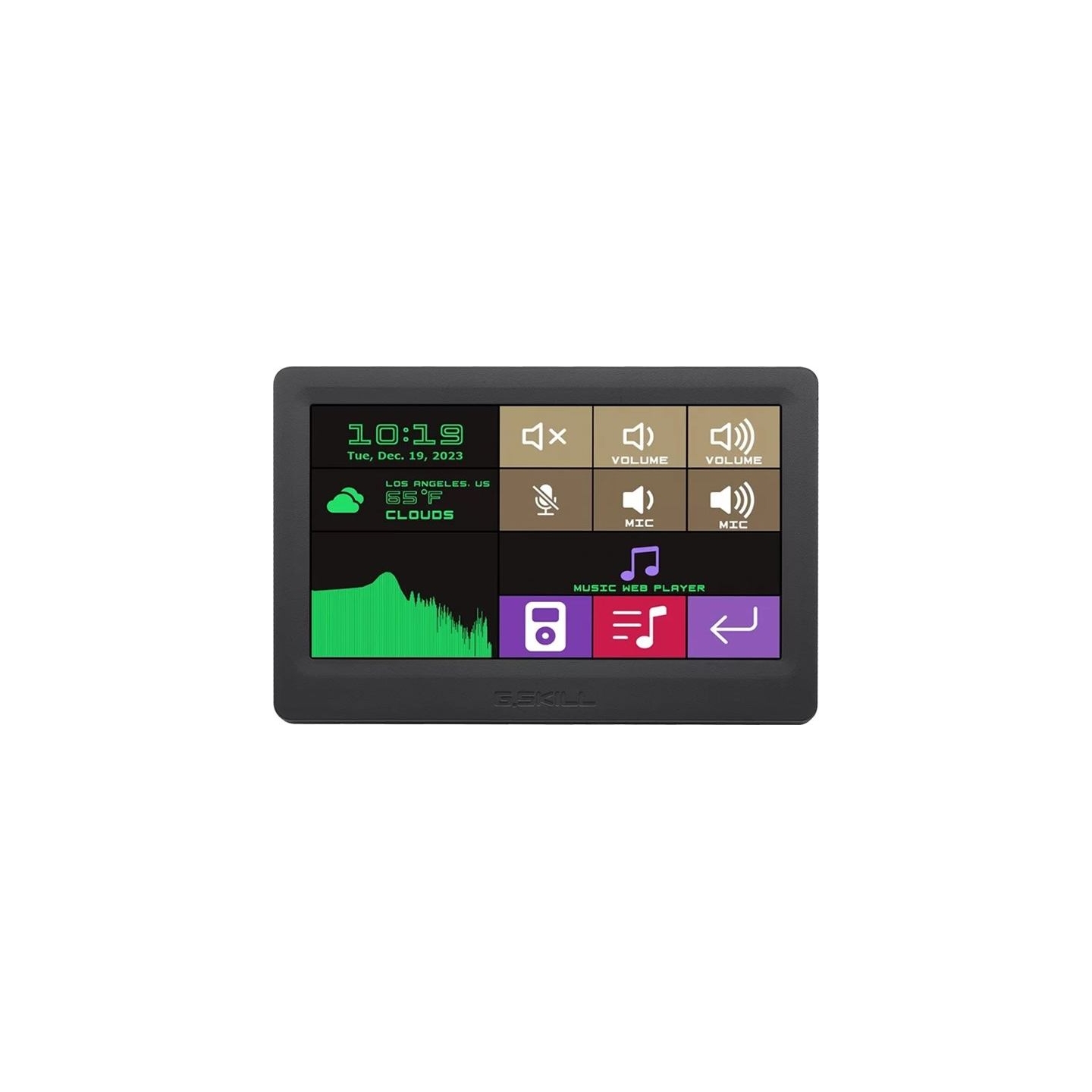 G.skill Widget Dashboard 7'' Touch Panel | GD-A7PCCSK-WGD