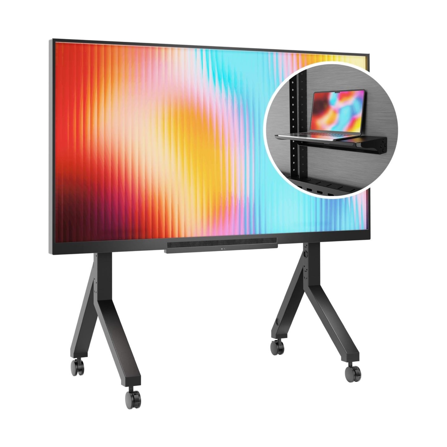 Onkron TV SET ACC MOBILE STAND/70-110" BLACK TS2081-B ONKRON