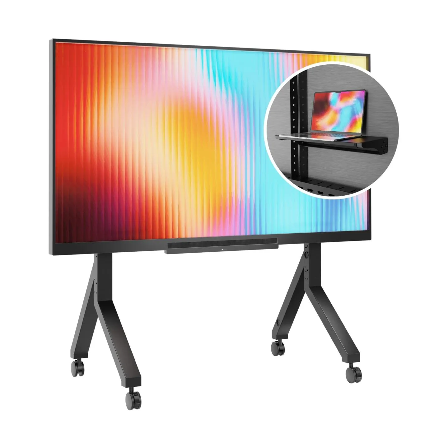 Onkron TV SET ACC MOBILE STAND/70-110" BLACK TS2081-B ONKRON
