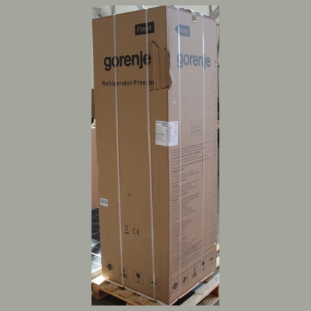 Gorenje Refrigerator | N619EAXL4 | Energy efficiency class E | Free standing | Combi | Height 186 cm | No Frost system | Fridge 