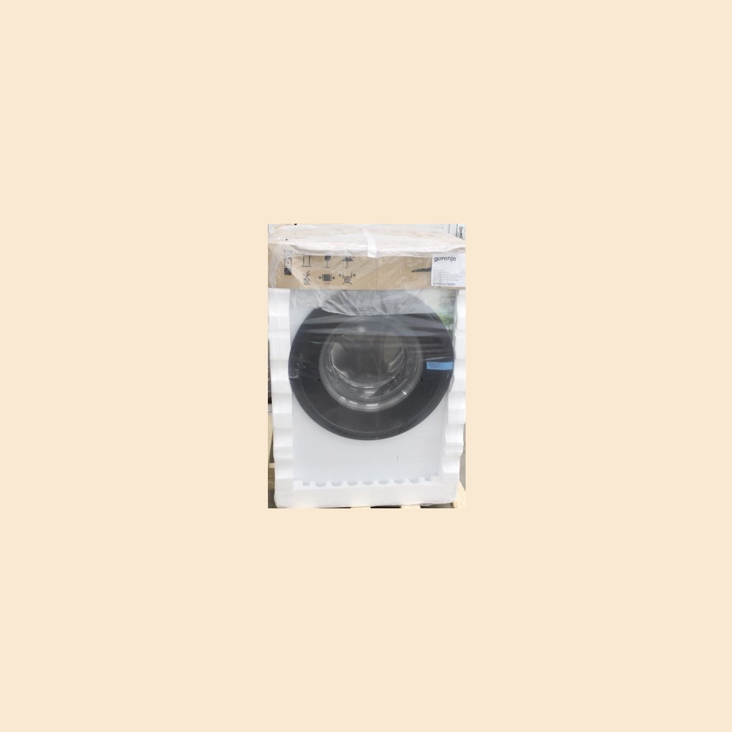 Gorenje WPNEI82A1SWIFI Washing machine, A, Front loading, 8 kg, 1200 RPM, Depth 54.5 cm, White |  Washing machine | WPNEI82A1SWI