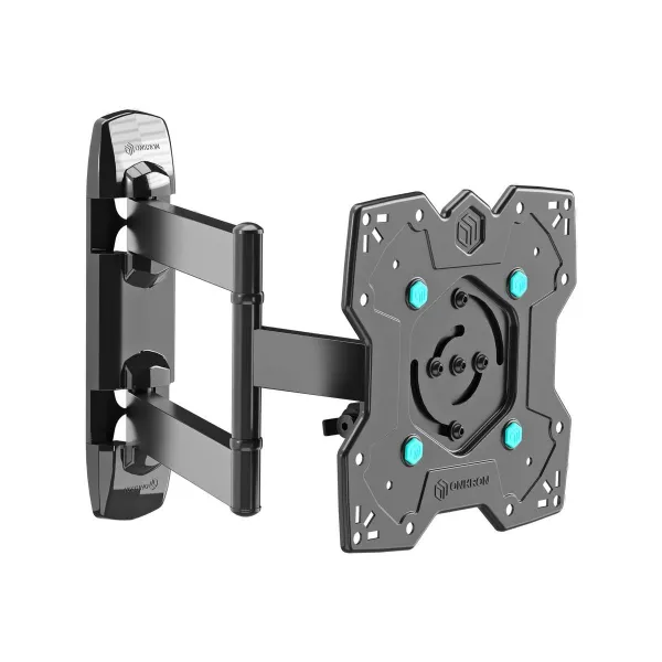 Onkron Full Motion TV Wall Mount for 17– 43 Inch LCD LED Flat Screens up to 35 kgs, Black
