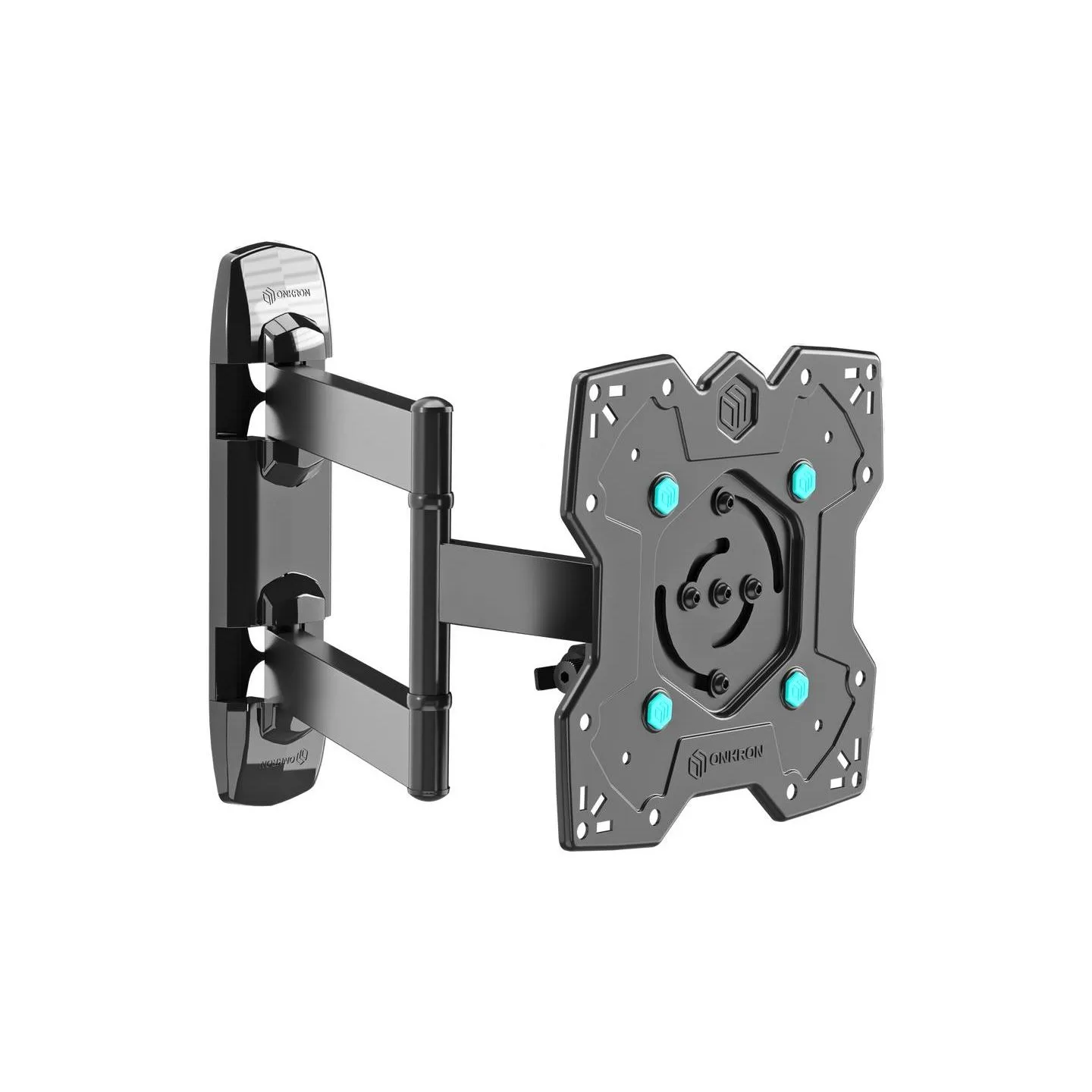 Onkron Full Motion TV Wall Mount for 17– 43 Inch LCD LED Flat Screens up to 35 kgs, Black
