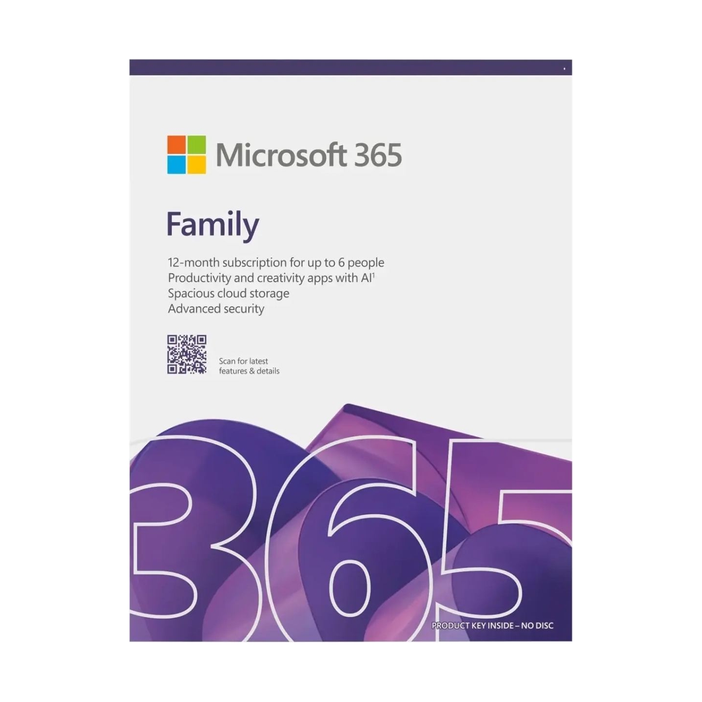 Microsoft M365 Family | EP2-32335 | License term 1 year(s) | English | EuroZone