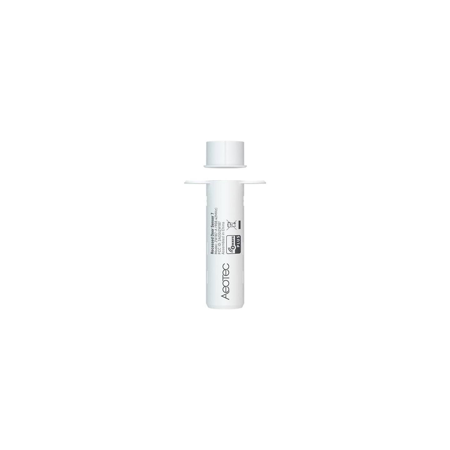 Aeotec Recessed Door Sensor 7, Z-Wave Plus V2 | AEOTEC | Recessed Door Sensor 7 | Z-Wave Plus V2 | Z-Wave | White
