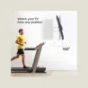 Onkron Full Motion TV Wall Mount for 17– 43 Inch LCD LED Flat Screens up to 35 kgs, Black