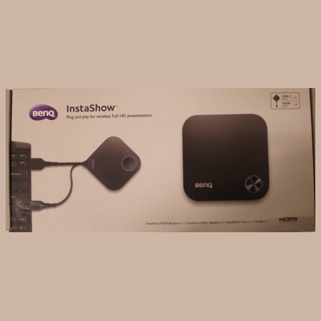 Benq InstaShow Wireless Presentation System | WDC10HC | UNPACKED, SCRATCHED ITEM