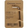 Teltonika Hex Key 19 x 53 x 2.5 mm Nickel Angled, Silver | PR5MEC17