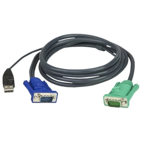 Aten | 1.8M USB KVM Cable with 3 in 1 SPHD | 2L-5202U