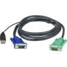 Aten | 1.8M USB KVM Cable with 3 in 1 SPHD | 2L-5202U