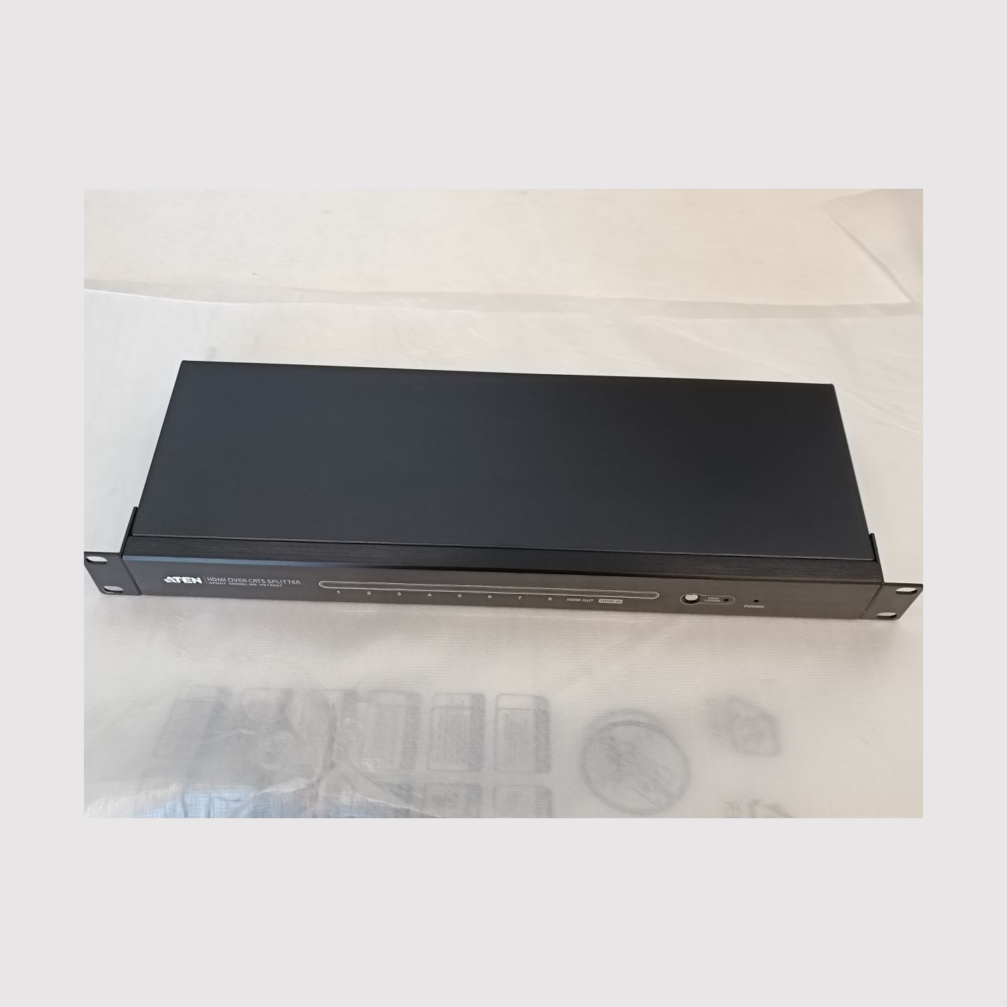 Aten | HDMI | 8-Port HDMI Cat 5 Splitter | Warranty 3 month(s) | USED, REFURBISHED, WITOUT ORIGINAL PACKAGING, ONLY POWER ADAPTE