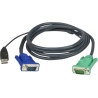 Aten | 5M USB KVM Cable with 3 in 1 SPHD | 2L-5205U
