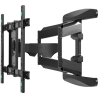 Onkron Full Motion TV Wall Mount for 40 to 75-inch Flat Panel TVs Digital Panels 45,5 kg, Black