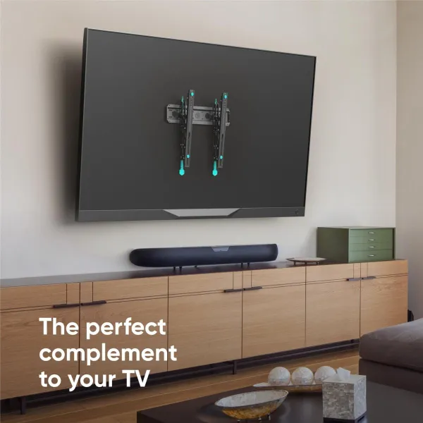 Onkron Tilting TV Wall Mount for 35 to 65-inch Flat Panel TVs Digital Panels 60 kg TM5 Black