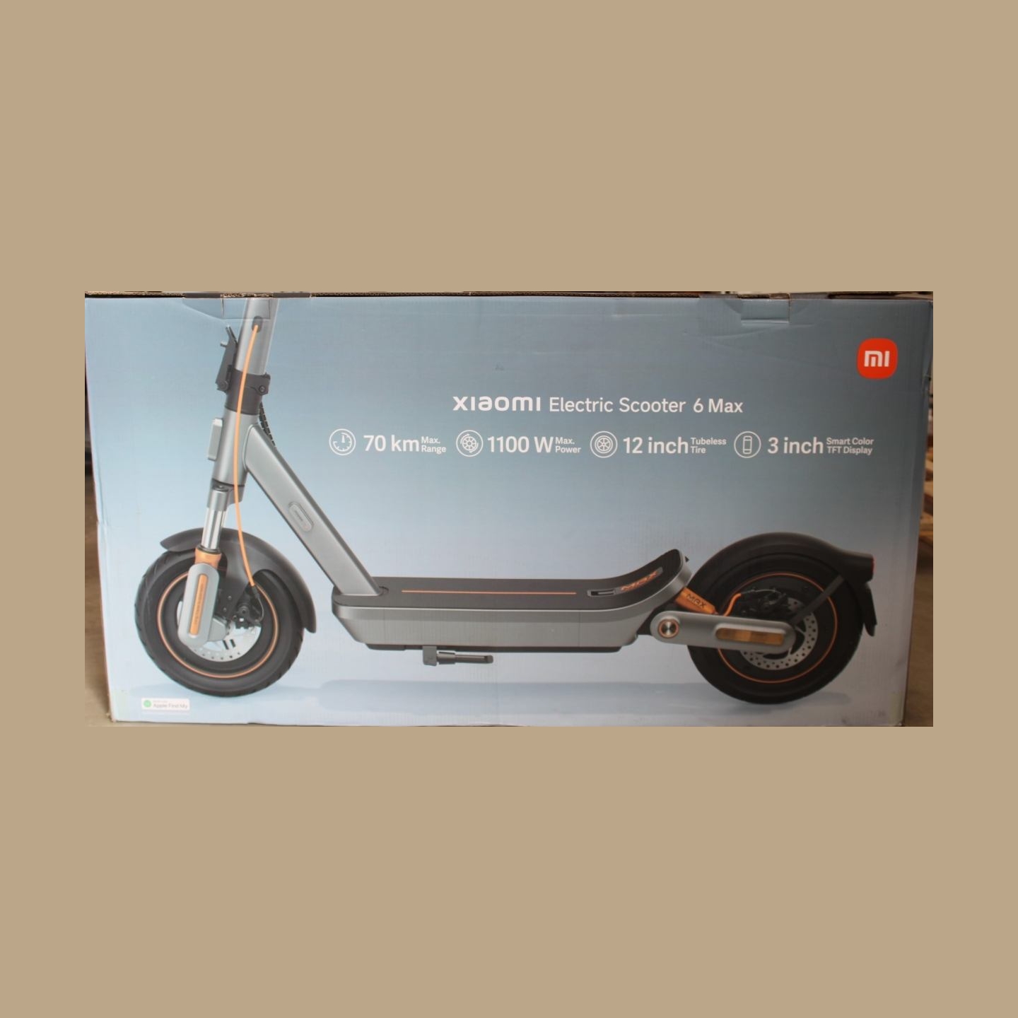 Xiaomi Electric Scooter 6 Max GL | Xiaomi 24 month(s) | DAMAGED PACKAGING, PAINT AND BODY (NEAR SCREEN). MISSING INNER PACKAGING